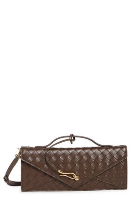 JW PEI JW PEI Celeste Woven Faux Leather Envelope Clutch