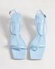 JW PEI JW PEI Charlotte strappy heels with spherical heel in sky blue - 3