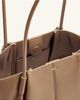 JW PEI JW PEI clean tote bag in clay brown - 3