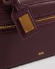 JW PEI JW PEI Cleo top handle cosmetic bag in deep claret-Red - 3