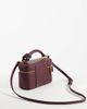 JW PEI JW PEI Cleo top handle cosmetic bag in deep claret-Red - 4