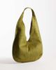 JW PEI JW PEI Dara faux suede bag in dark olive-Green - 4