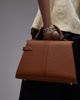 JW PEI JW PEI Elise large top handle bag in brown - 4