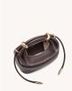 JW PEI JW PEI Ellie top handle clutch bag in dark brown - 2