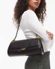 JW PEI JW PEI Eloise clean shoulder bag with gold tone hardware in black - 1