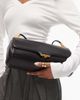 JW PEI JW PEI Eloise clean shoulder bag with gold tone hardware in black - 4
