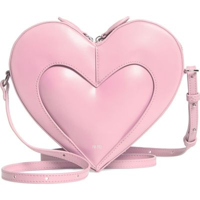 JW PEI JW PEI Francisca Faux Leather Heart Crossbody Bag