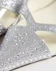 JW PEI JW PEI Haidi pointed toe crystal pumps in silver - 2