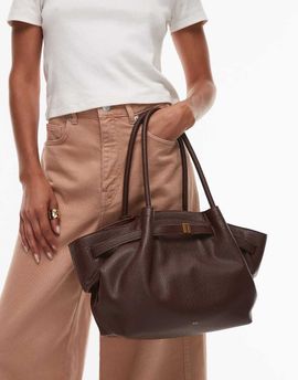 JW PEI JW PEI Hana medium tote bag in dark brown