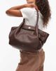 JW PEI JW PEI Hana medium tote bag in dark brown - 3