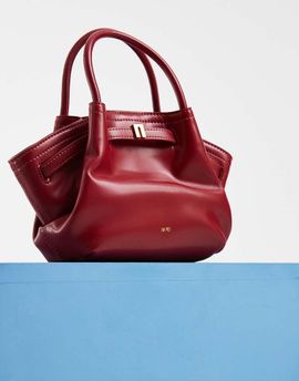 JW PEI JW PEI Hana mini tote bag in claret red