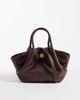 JW PEI JW PEI Hana mini tote bag in dark brown - 1