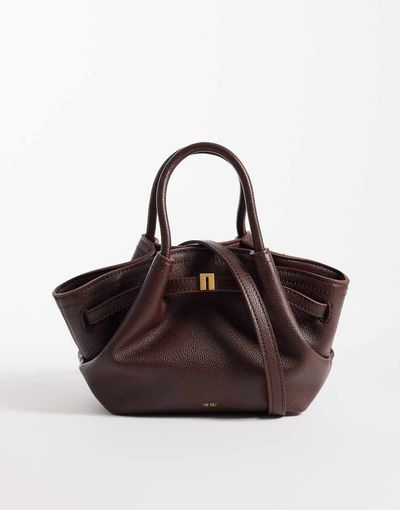 JW PEI JW PEI Hana mini tote bag in dark brown