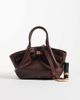 JW PEI JW PEI Hana mini tote bag in dark brown - 2
