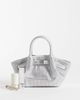 JW PEI JW PEI Hana tiny diamante tote bag in silver crystal - 2