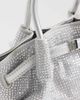 JW PEI JW PEI Hana tiny diamante tote bag in silver crystal - 3