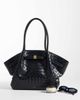 JW PEI JW PEI Hana woven texture medium tote in black - 2