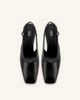 JW PEI JW PEI Hannah slingback sculptural heels in black - 3