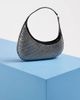 JW PEI JW PEI Harlee asymmetric shoulder bag in black crystal - 1
