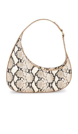 JW PEI JW PEI Harlee Snake Embossed Shoulder Bag
