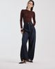 JW PEI JW PEI Helena mules with gold-tone metal details in brown - 4