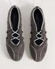 JW PEI JW PEI Iria lace-up ballet flats in dark gray - 2