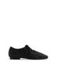 JW PEI JW PEI Kayla weave strap lace up shoes in black - 4