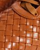 JW PEI JW PEI Kayla weave strap lace up shoes in tan-Auburn - 2