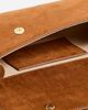 JW PEI JW PEI Keyla Faux Suede Top Handle Bag Brown One - 6