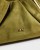 JW PEI JW PEI Leia fan clutch purse in olive green faux suede - 3