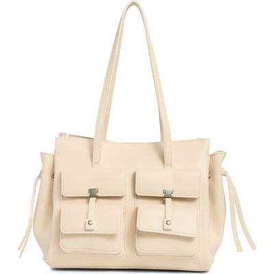 JW PEI JW PEI Linda Small Faux Leather Tote
