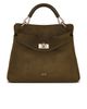 JW PEI JW PEI Lucia Classic Faux Suede Top Handle Bag - 2