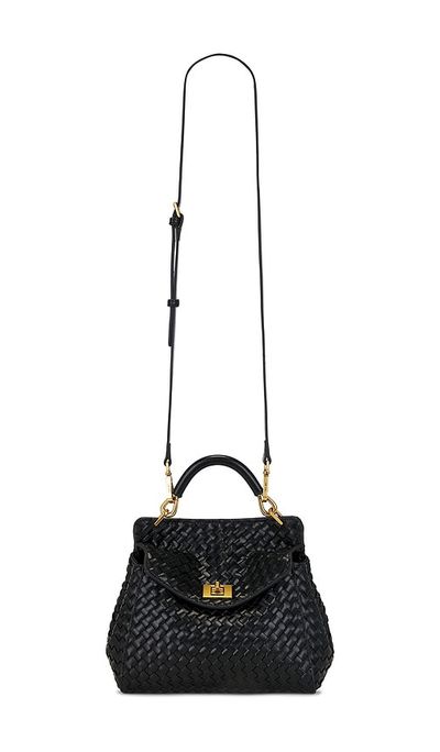 JW PEI JW PEI Lucia Classic Top Handle Woven Bag