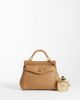 JW PEI JW PEI Lucia classic top handle woven purse in brown - 2