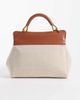 JW PEI JW PEI Lucia classic top purse in brown canvas - 3