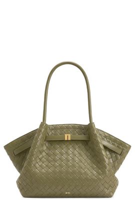 JW PEI JW PEI Medium Hana Woven Faux Leather Tote