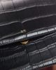 JW PEI JW PEI mini flap crossbody bag in black croc - 4