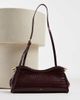 JW PEI JW PEI Naomi shoulder bag in burgundy croc-Red - 1