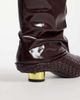 JW PEI JW PEI Nerissa woven pointed heeled ankle boots in burgundy-RED - 4