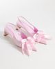 JW PEI JW PEI Queena floral appliques slingback pumps in pink - 3