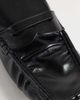 JW PEI JW PEI Rowan ruched slip-on loafers in black - 4