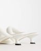 JW PEI JW PEI Sara heeled mules in white - 4