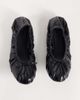 JW PEI JW PEI Solenne ruched drawstring ballet flats in black - 3