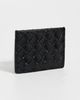 JW PEI JW PEI Woven Texture Card Holder Black One - 3