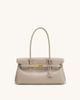 JW PEI JW PEI Yara tote bag in gray apricot faux suede - 1