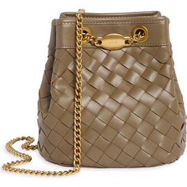 JW PEI JW PEI Yara Woven Faux Leather Bucket Bag