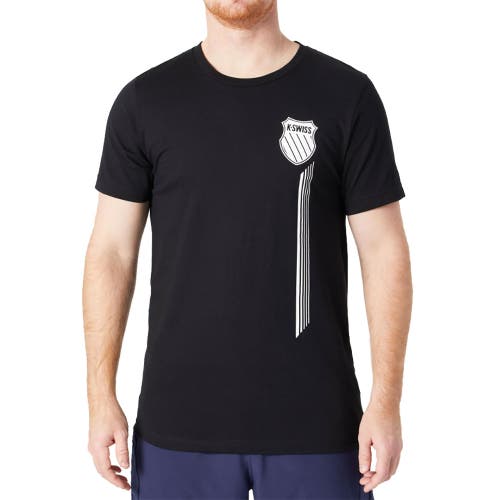 K-Swiss K-Swiss Legacy Stripe Mens Tennis Shirt