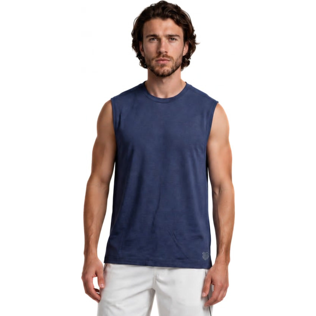 K-Swiss K-Swiss Performance Heathered Peached Jersey Muscle Tank