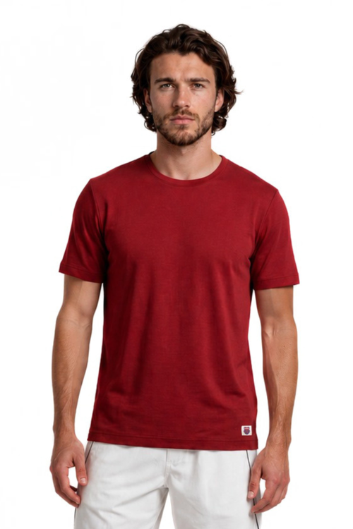 K-Swiss K-Swiss Performance Heathered Peached Jersey Short Sleeve T-Shirt