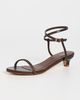 KAANAS KAANAS Celeste Sandals Dark Cocoa - 2